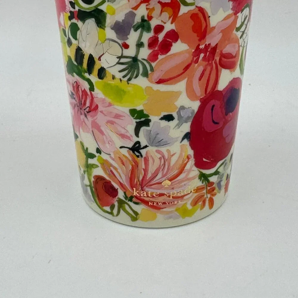 Kate Spade New York Dahlia Thermal Mug 16oz Floral Print